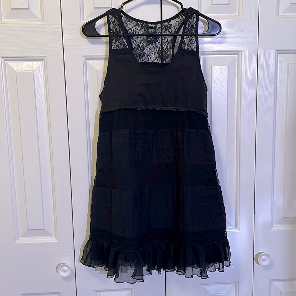 Vanity Black Ruffled dress